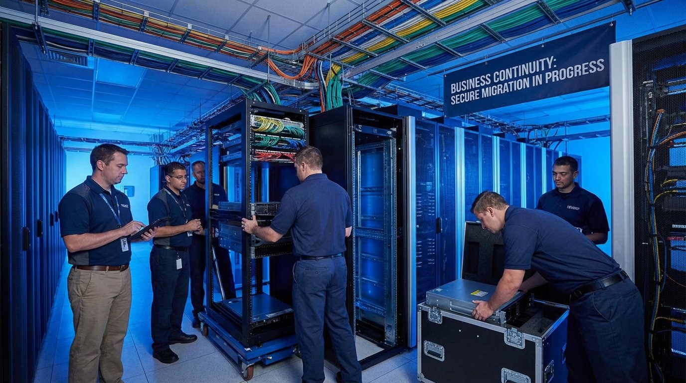 Déménagement de serveurs